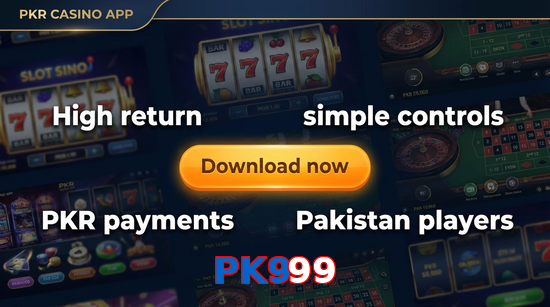 Main screen of PK999 gamedownload page for PK players